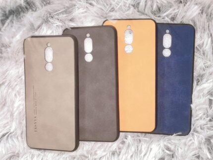 Generic Xiaomi Redmi 8 Case, Authentic Sheep Bark Leather Anti-Scratch Protective Cover