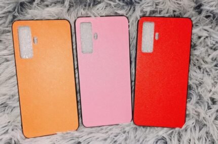 For VIVO X50 Nubuck Leather Fabric Coated hard case cover