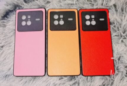 Premium Nubuck Leather Fabric Hard Case Cover for Vivo X80