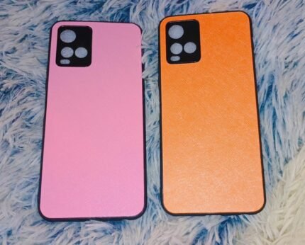 Premium Nubuck Leather Hard Case Cover for Vivo Y33s – Elegant Luxury & Rugged Durability