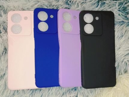 Matte Frosted TPU Case for Vivo Y27 – Sleek Anti-Fingerprint Soft Shield