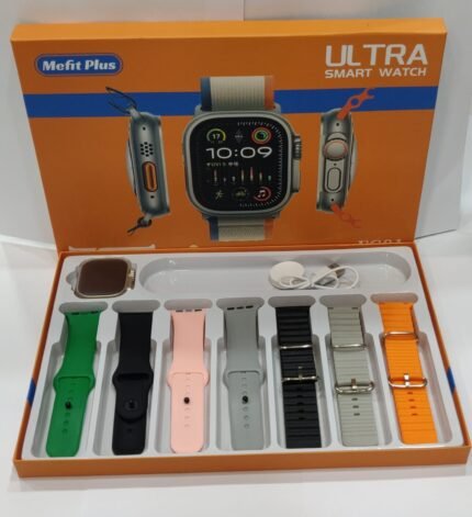 7-in-1 Smart Watch – 7 Straps Smart Watch | Mefit Plus Ultra FG-01